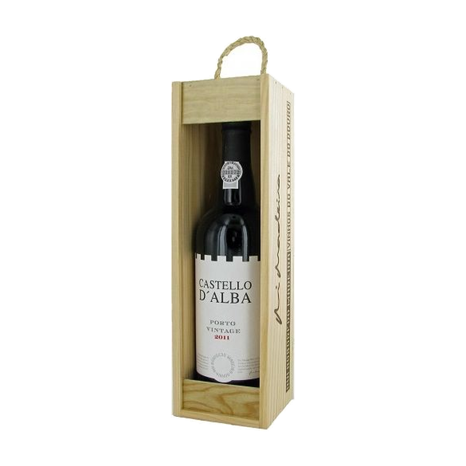 2011 Castello D’Alba Vintage Porto - in houten geschenkkist 0.75L