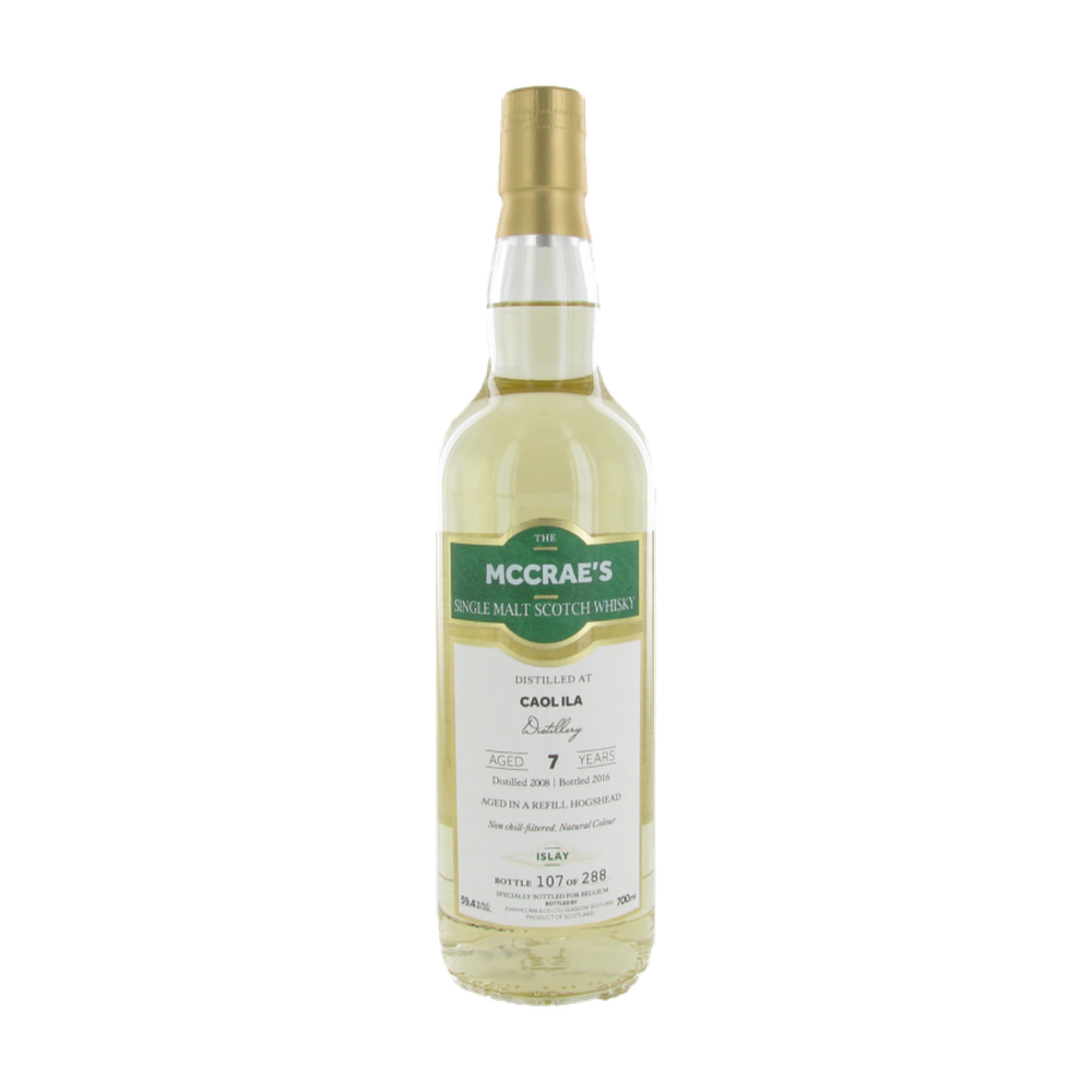 2008 Mc Crae’s Caol Ila 7y - Single Malt Single Cask - 59,40% 0.7L