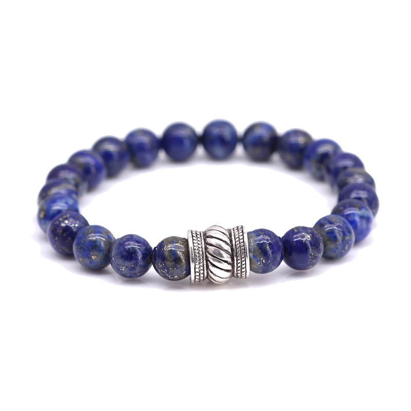 FortunaBeads Bali Basic Lapis Lazuli men’s bracelet