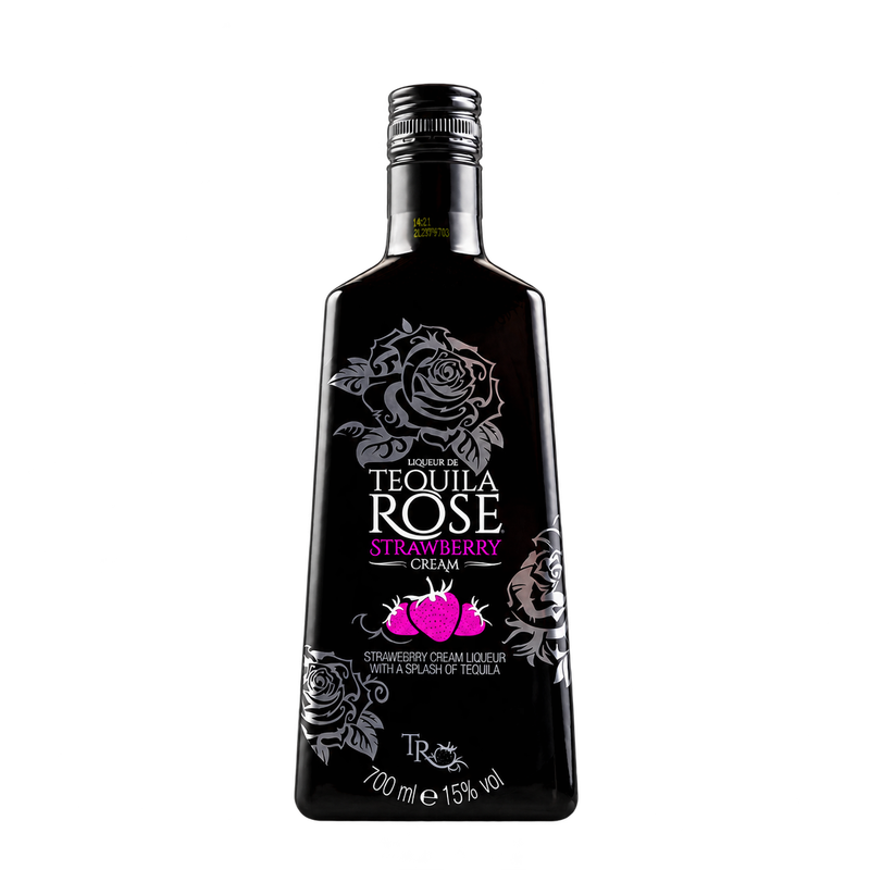 Tequila Rosé Strawberry cream liqueur 15% 70cl