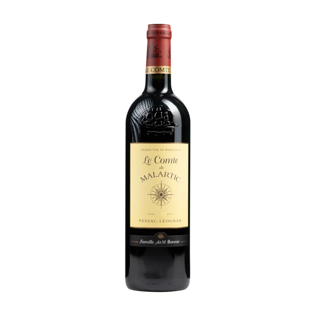 Le Comte de Malartic Second vin du Château Malartic-Lagravière 2022 — rood