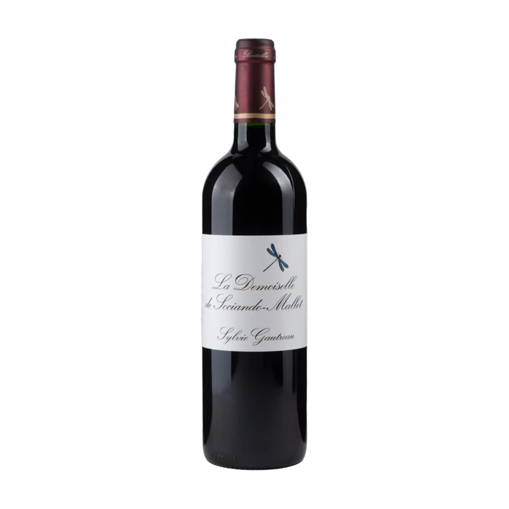 La Demoiselle de Sociando-Mallet Second vin du Château Sociando Mallet 2020 — rood