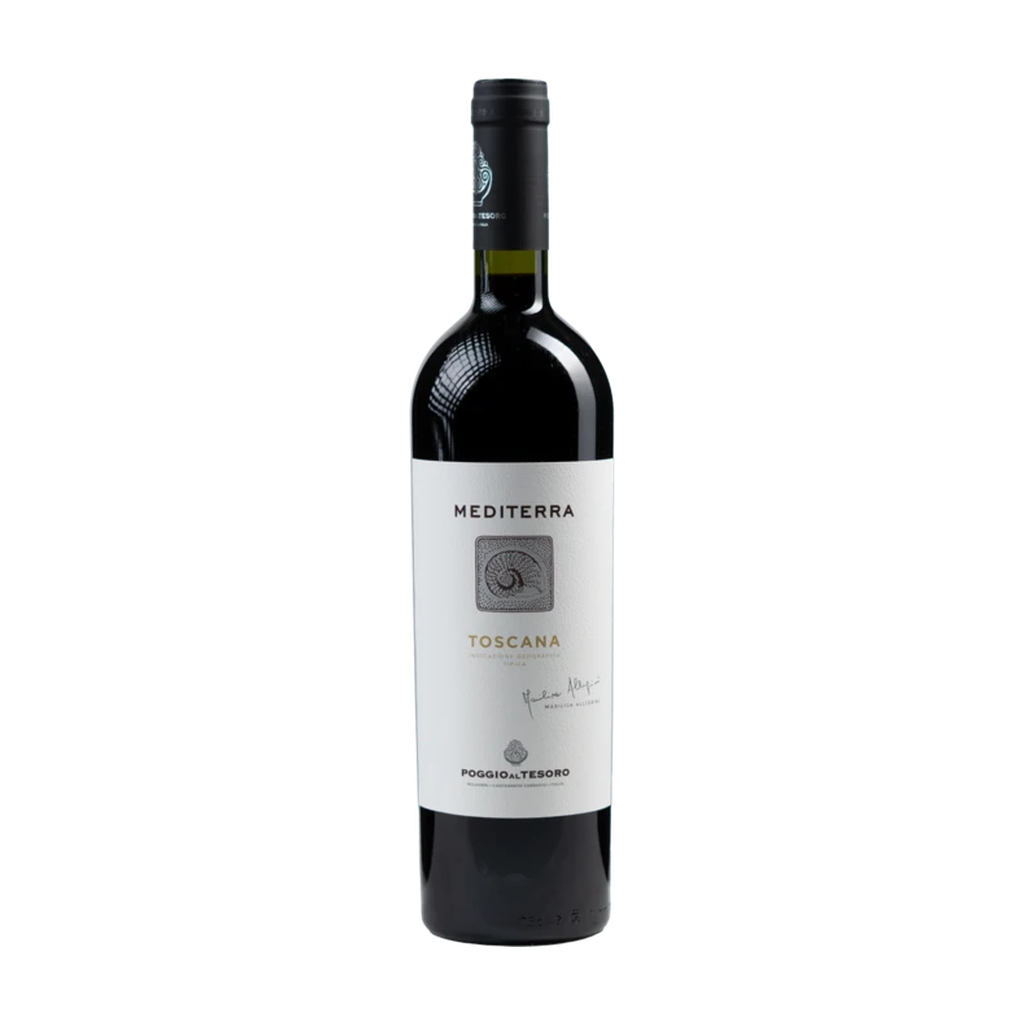 Poggio al Tesoro Mediterra IGT 2022 — rood
