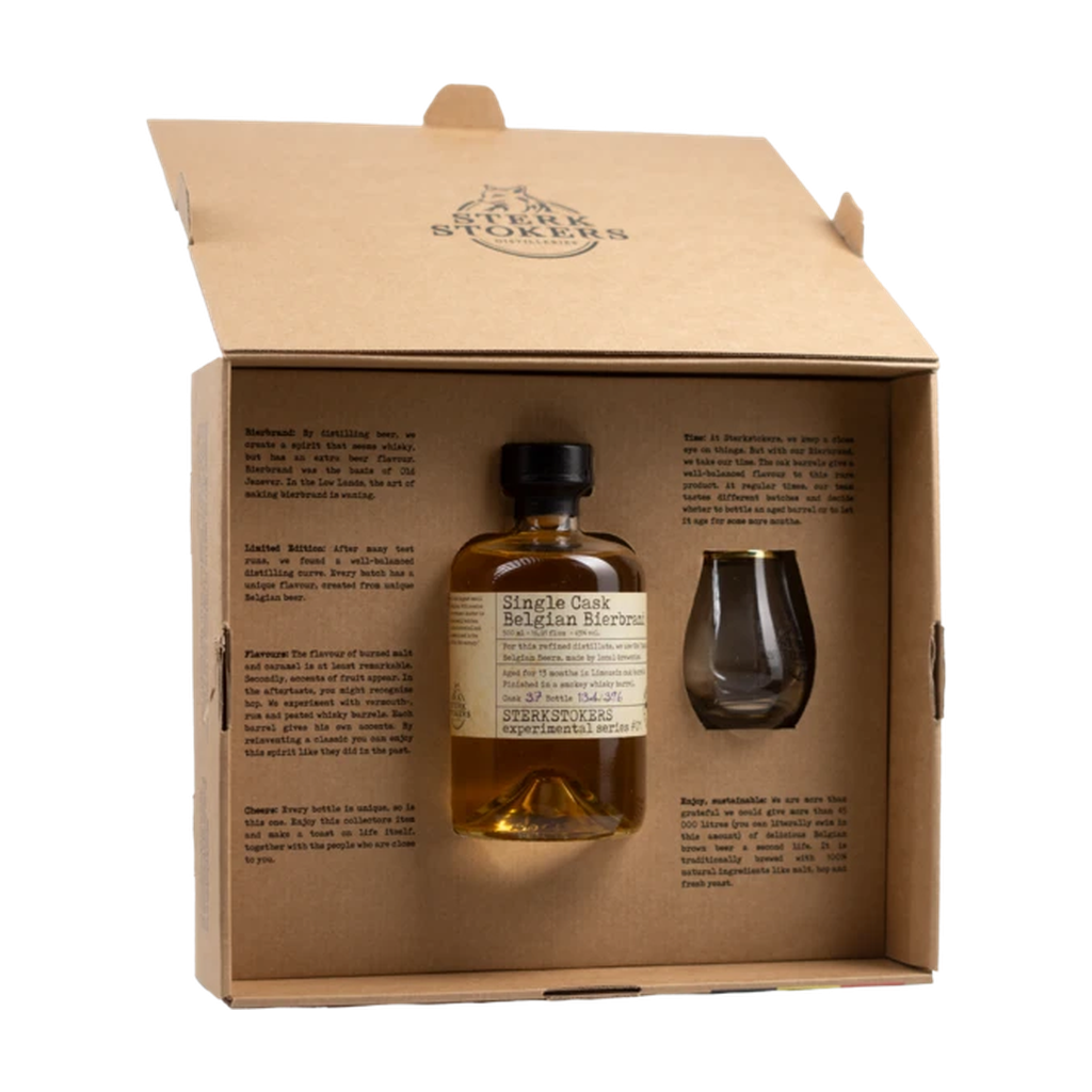 Sterk Stokers Bier Bierbrand Single Cask 37 43% +GBX 50cl