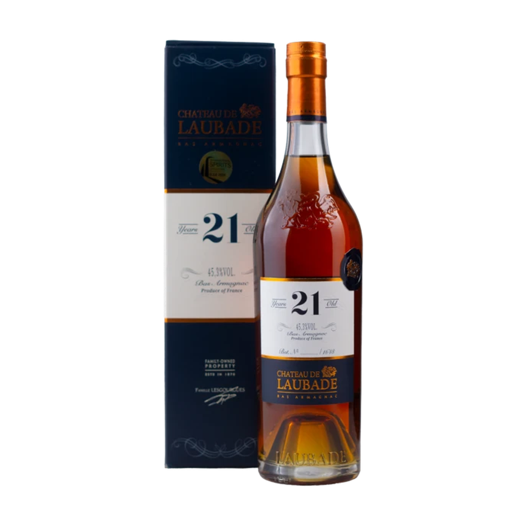 Château de Laubade Laubade Bas Armagnac 21 Ans 45,3% +GBX 70cl