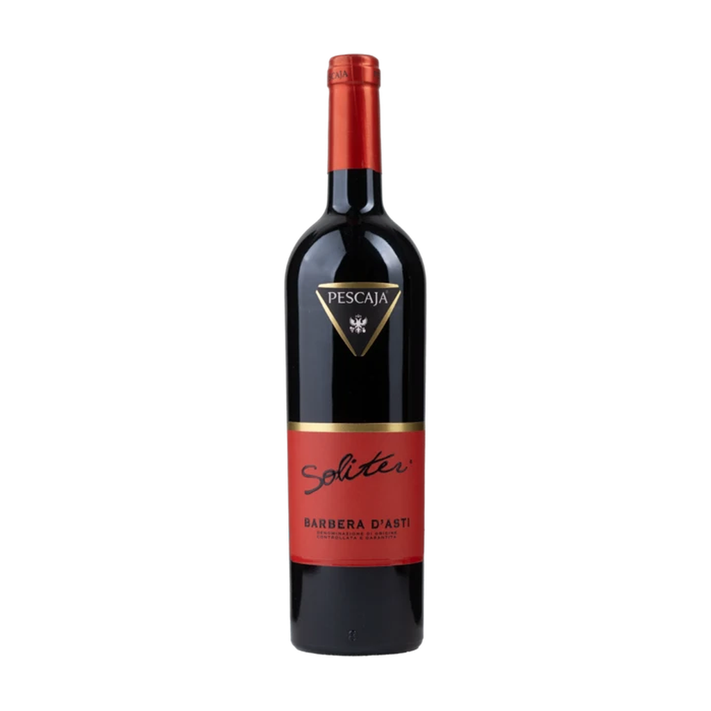 Pescaja Soliter Barbera d'Asti DOC 2025 — rood