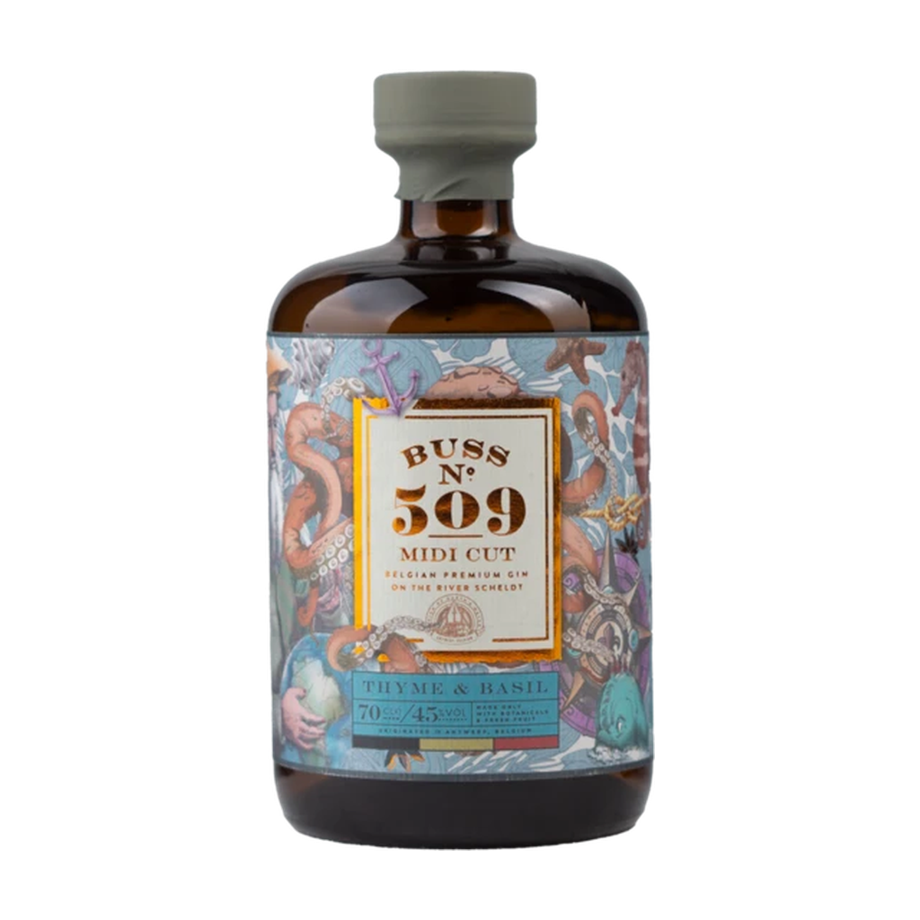 Buss Spirits Buss Gin 509 Midi Cut 45% 70cl