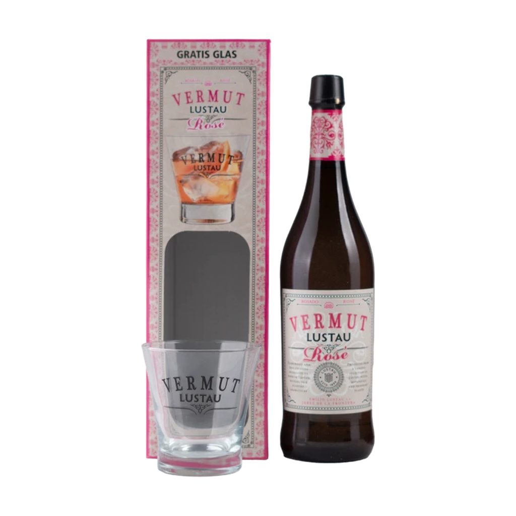 Lustau Vermut Rosé + Glas