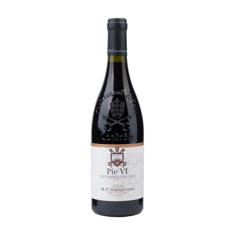 Michel Chapoutier Châteauneuf du Pape "Pie VI" 2023 — rood