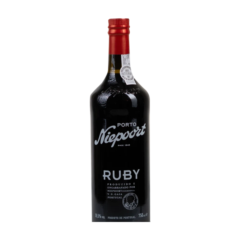 Niepoort Porto Ruby 20% + GBX — rood
