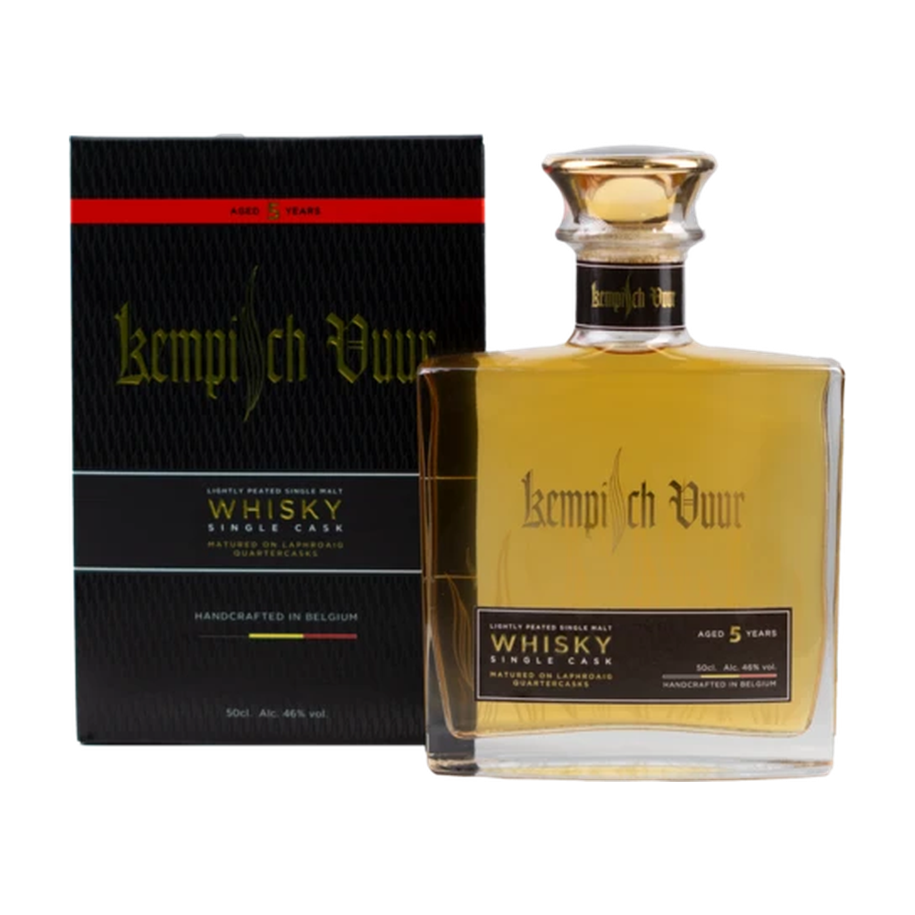 Stokerij Pirlot Kempisch Vuur 5Y Belgian Peated Single Malt 46% 50cl