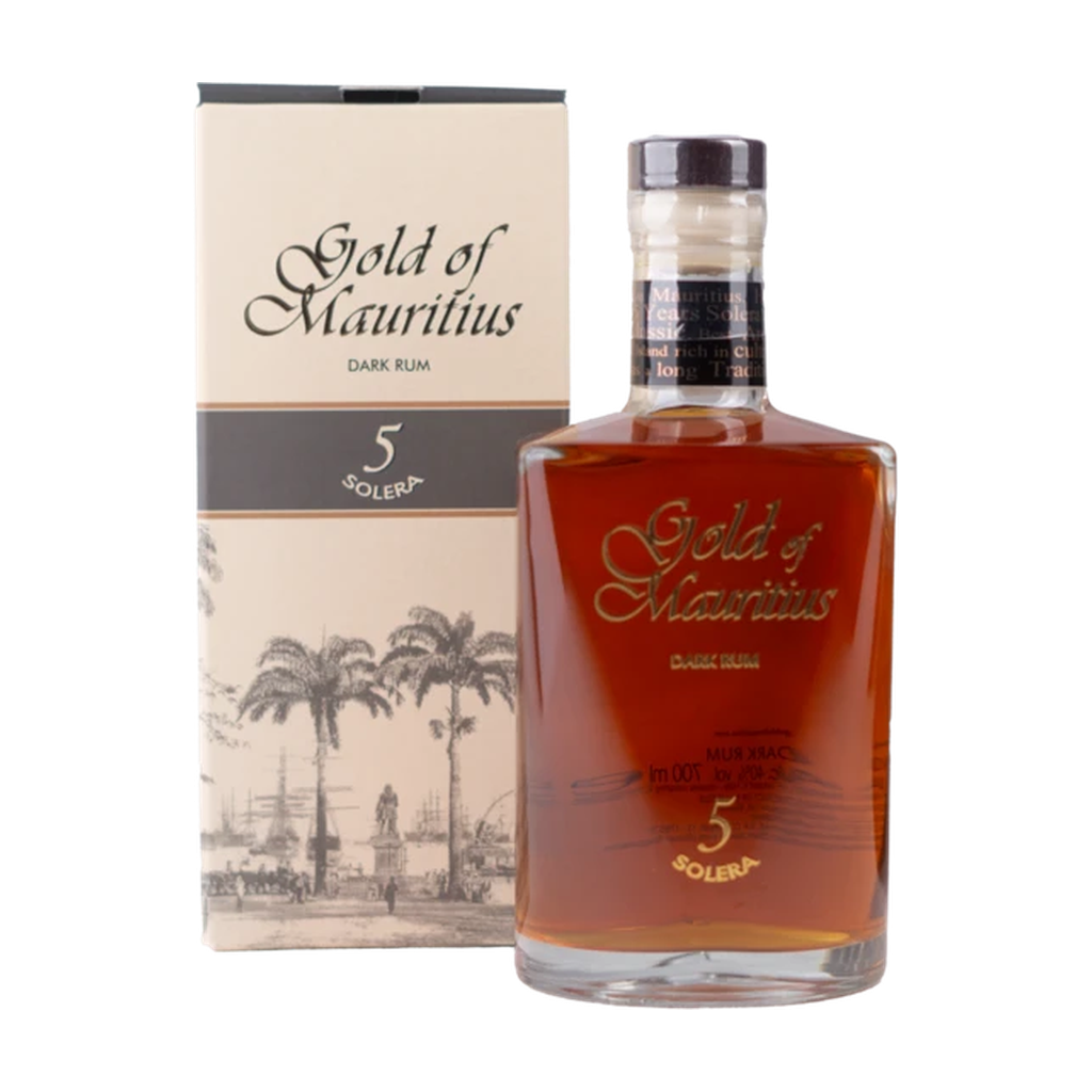 Gold of Mauritius Solera 5 40% 70cl