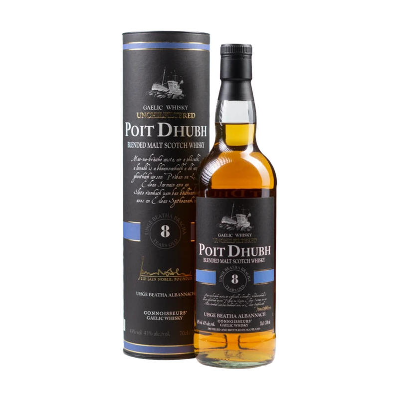 The Gaelic Poit Dhubh Blended Malt 8Y 43° 70cl