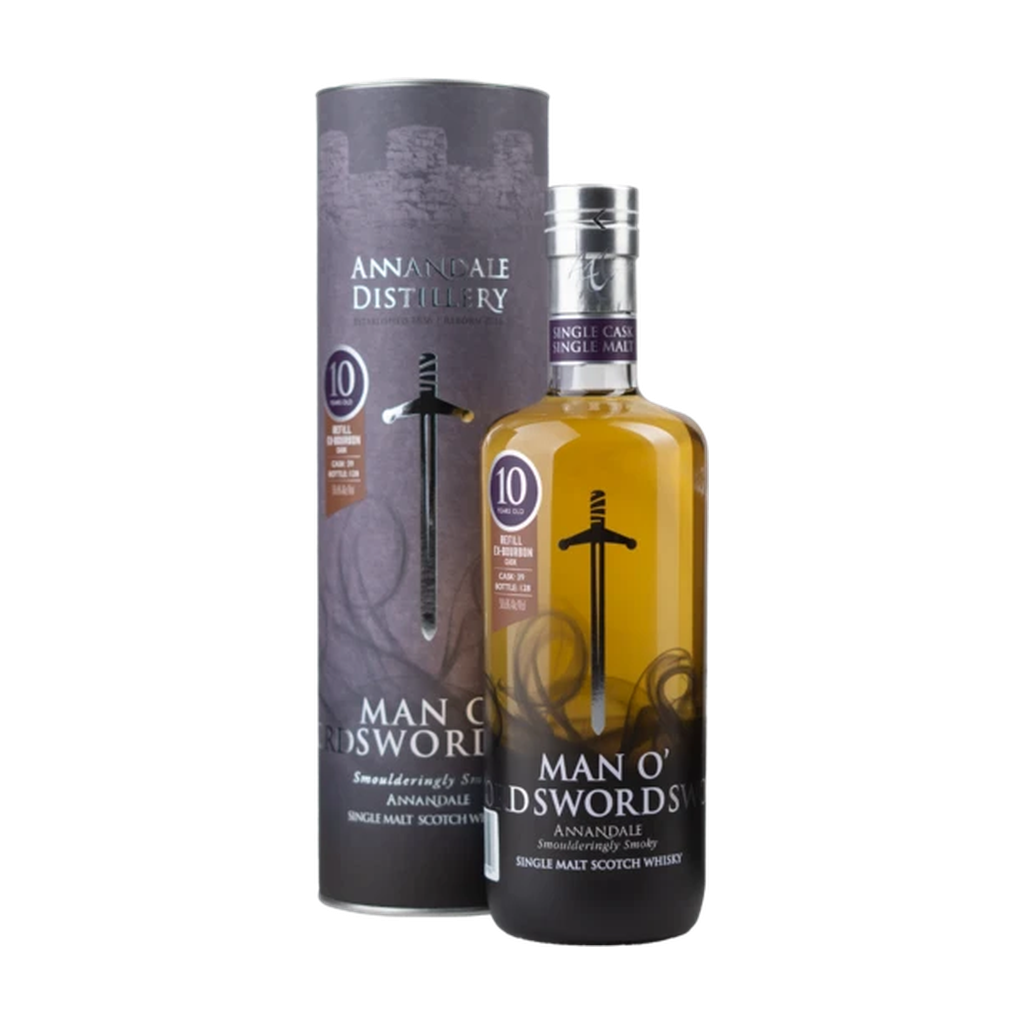 Annandale Distillery Annandale Man O'Sword 10YO Refill Ex Bourbon 2015 57,4% 70cl