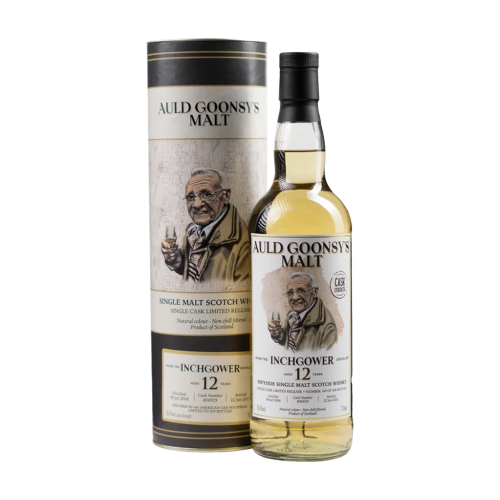 Auld Goonsy's Malt Auld Goonsy's Inchgower 12Y Old Cask Strength 58,4° 70cl