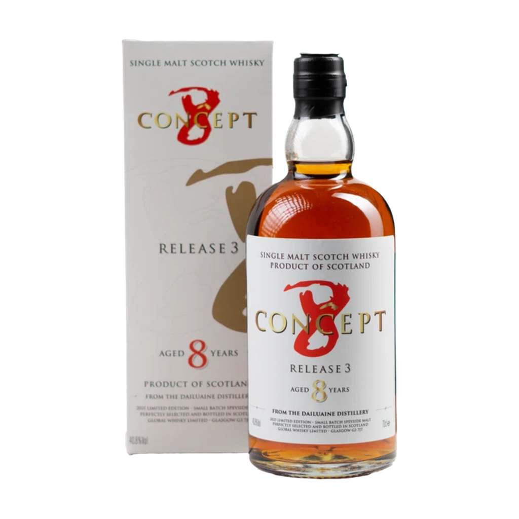 Concept 8 Dailuane 8Y Release 3 40,8° +GBX 70cl