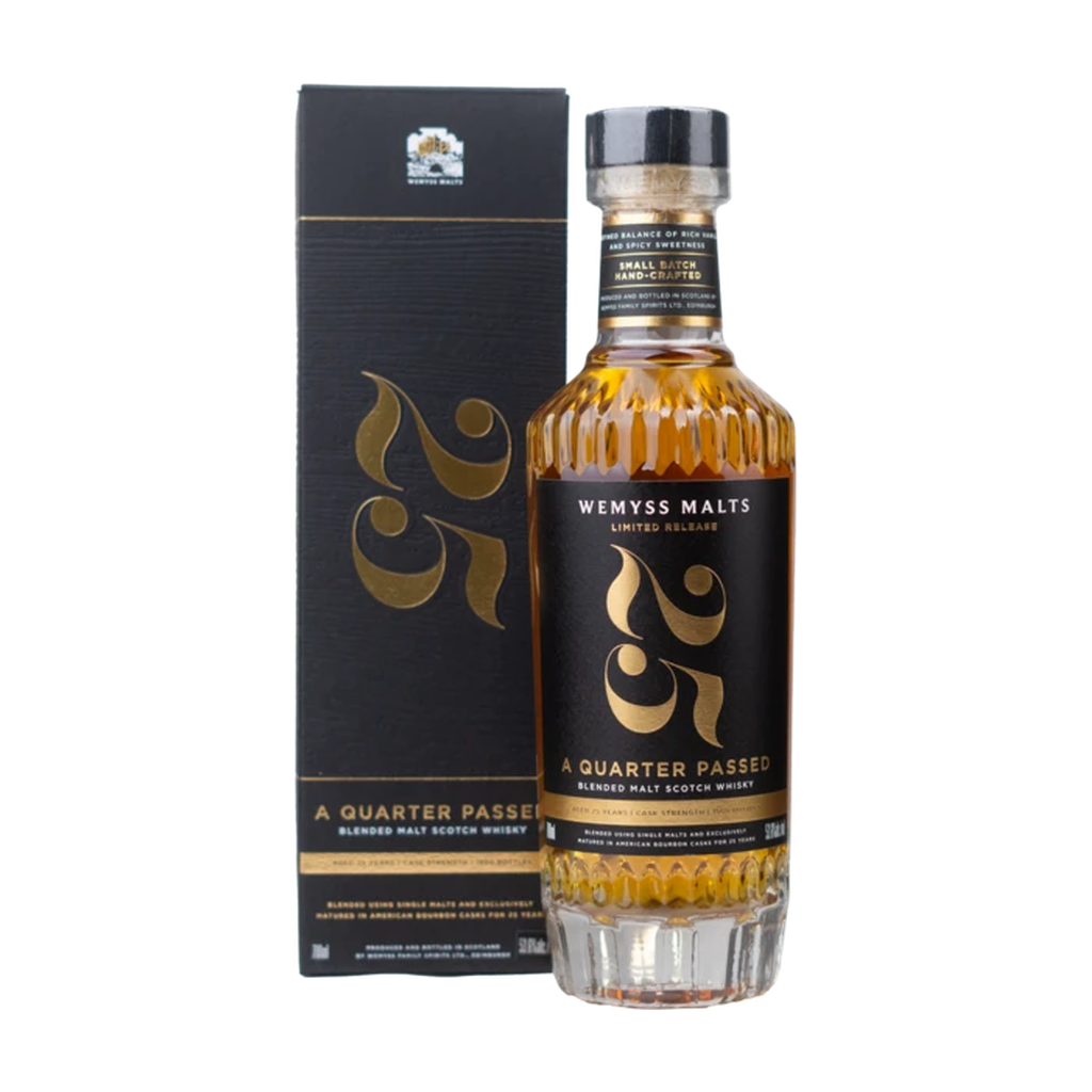 Wemyss Malts A Quarter Passed 25Y 53,60% +GBX 70cl
