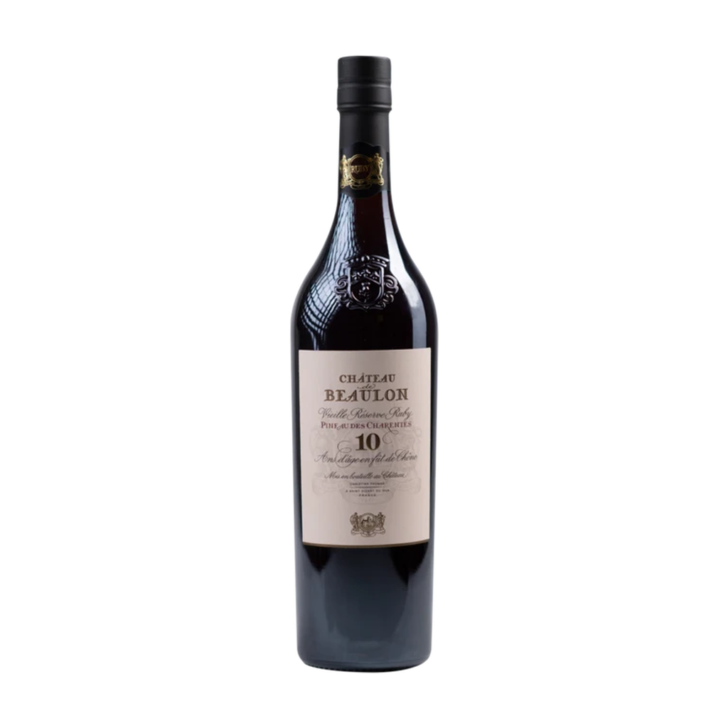 Château de Beaulon Pineau des Charentes Rouge Rubis 10Y 18% — rood