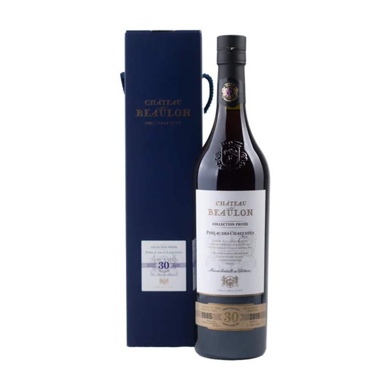 Château de Beaulon Pineau des Charentes Rouge 30Y 1985 18% — rood