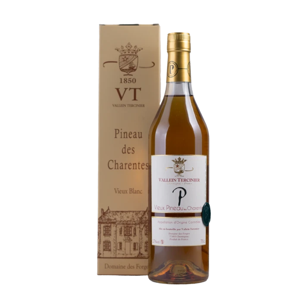 Vallein Tercinier Pineau des Charentes Vieux Blanc + GBX — wit
