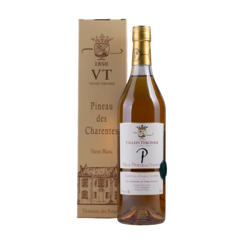 Vallein Tercinier Pineau des Charentes Vieux Blanc + GBX — wit