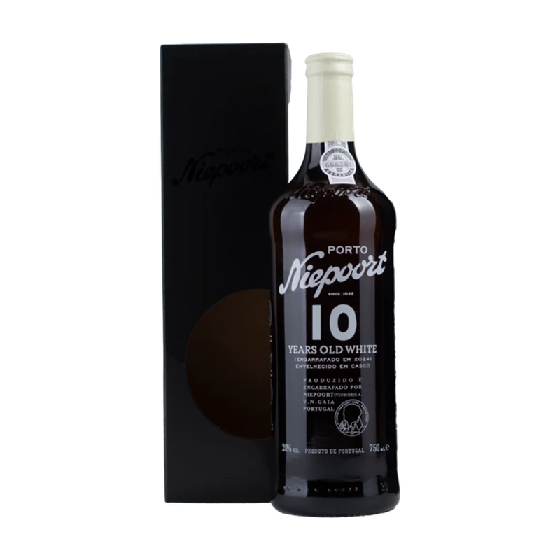Niepoort Porto 10J White 20% +GBX — wit