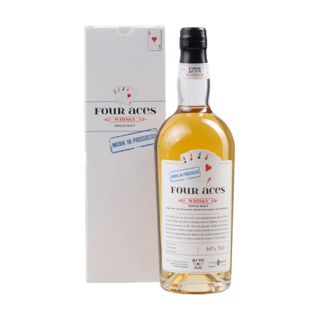 Stokerij Pirlot Four Aces Single Malt Work in Progress 46% 70cl