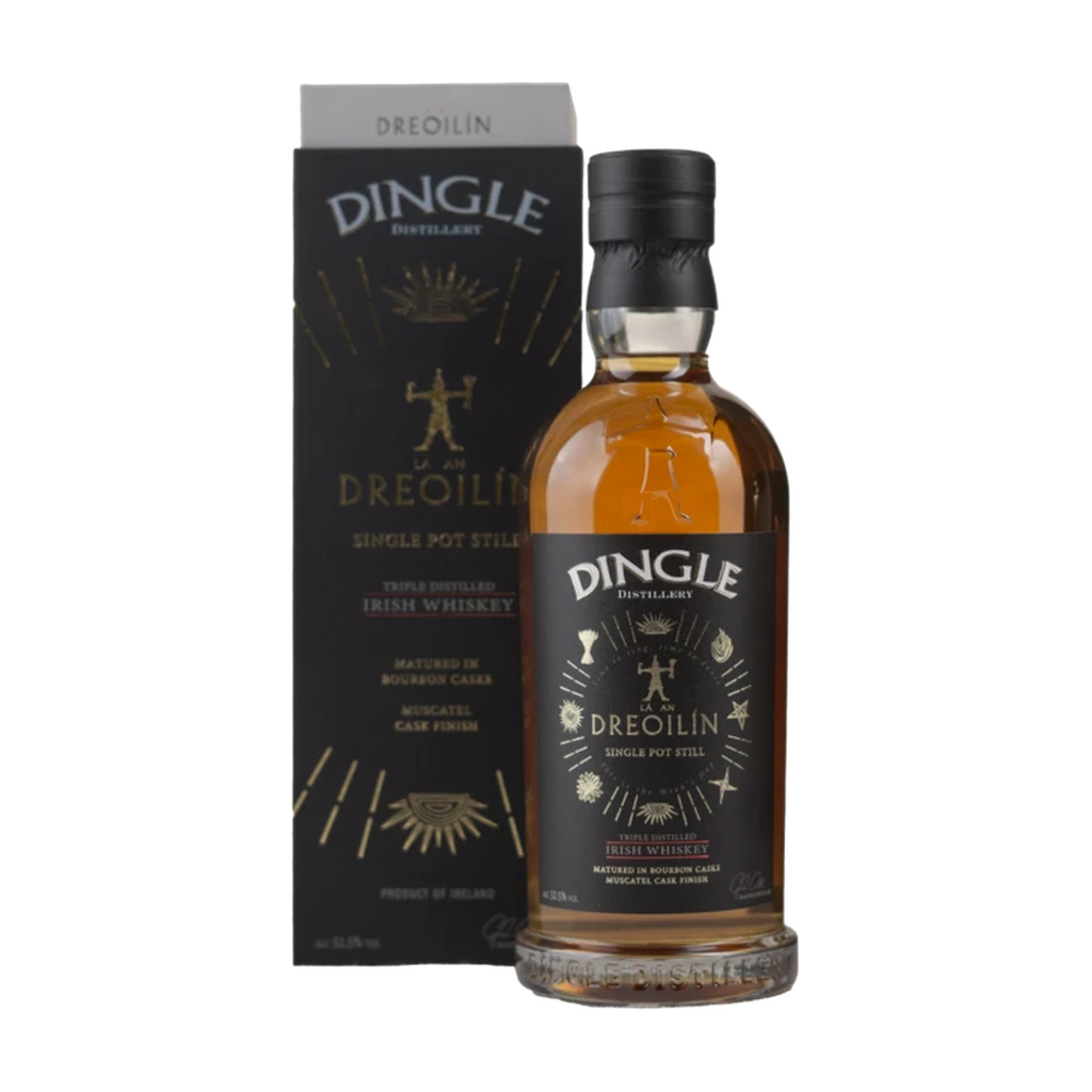 Dingle Distillery Dingle Single Pot Still Lá an Dreoilín 52,5% + GBX 70cl