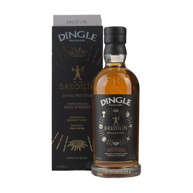 Dingle Distillery Dingle Single Pot Still Lá an Dreoilín 52,5% + GBX 70cl
