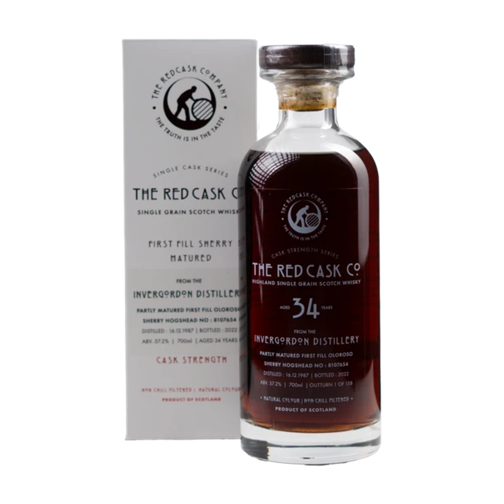 Red Cask Company Invergordon 34Y Grain Cask Strength 57,2° 70cl