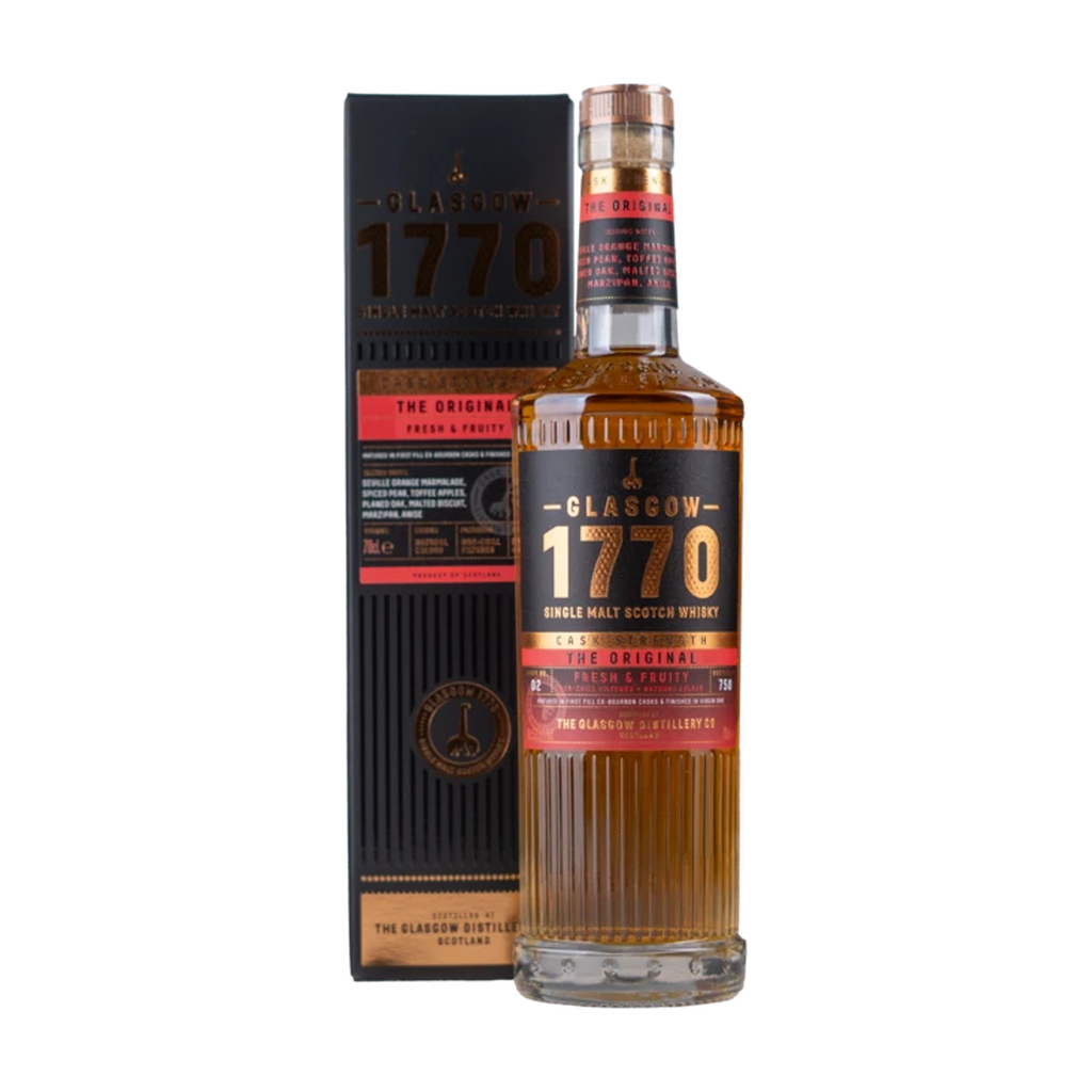 Glasgow Distillery Glasgow 1770 Original Single Malt Cask Strength (Batch 2) 59,5% 70cl