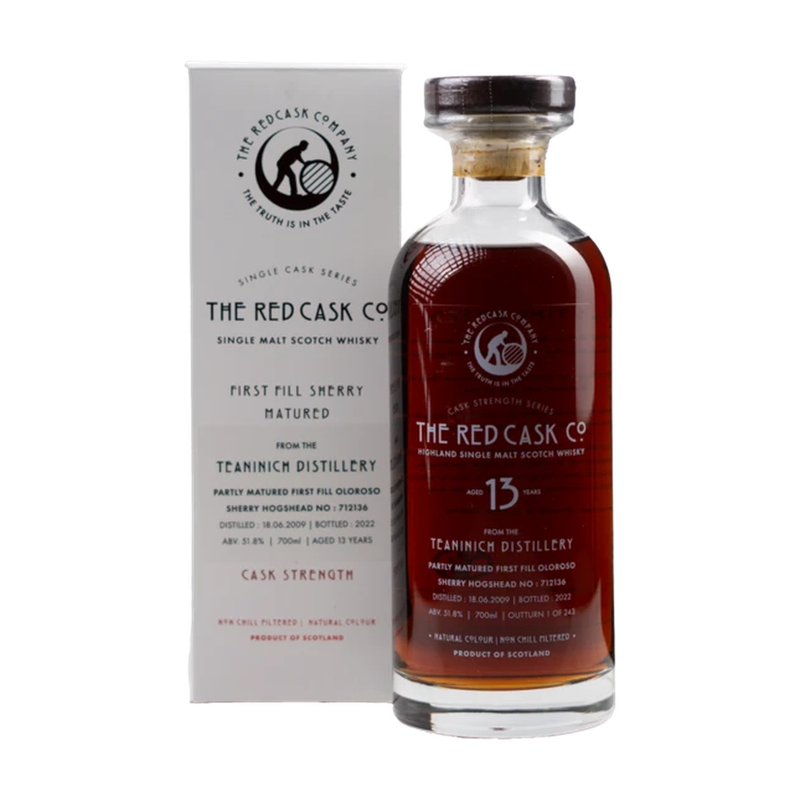 Red Cask Company Teaninich 13Y Cask Strength 51,8° 70cl