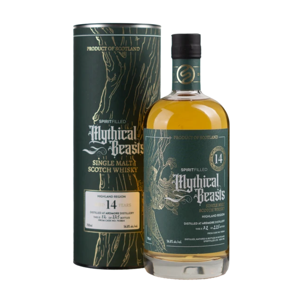 SpiritFilled Mythical Beasts Ardmore 14 Year Old 56.8% 70cl