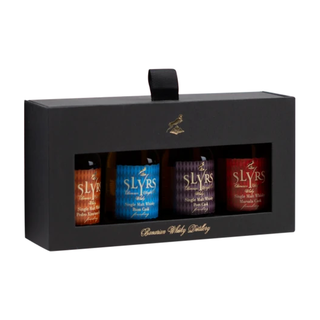 Slyrs Single Malt 4x5cl Cask Finish Collection 46° 20cl