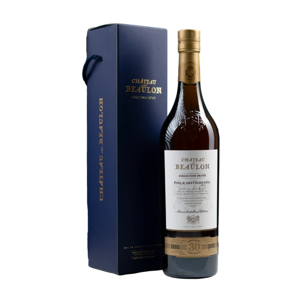 Château de Beaulon Pineau des Charentes Blanc 30Y 1985 18% +GBX — wit