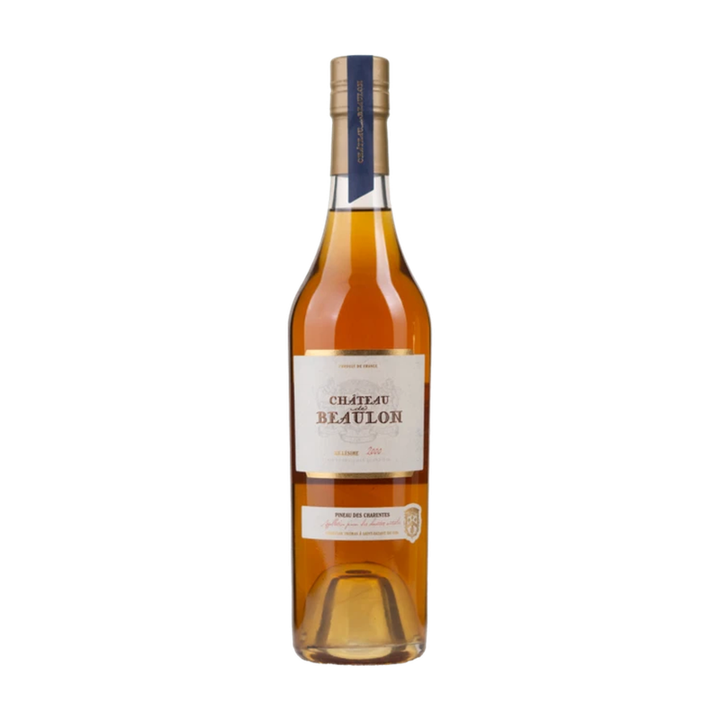 Château de Beaulon Pineau des Charentes Blanc Millesime 2000 50cl — wit