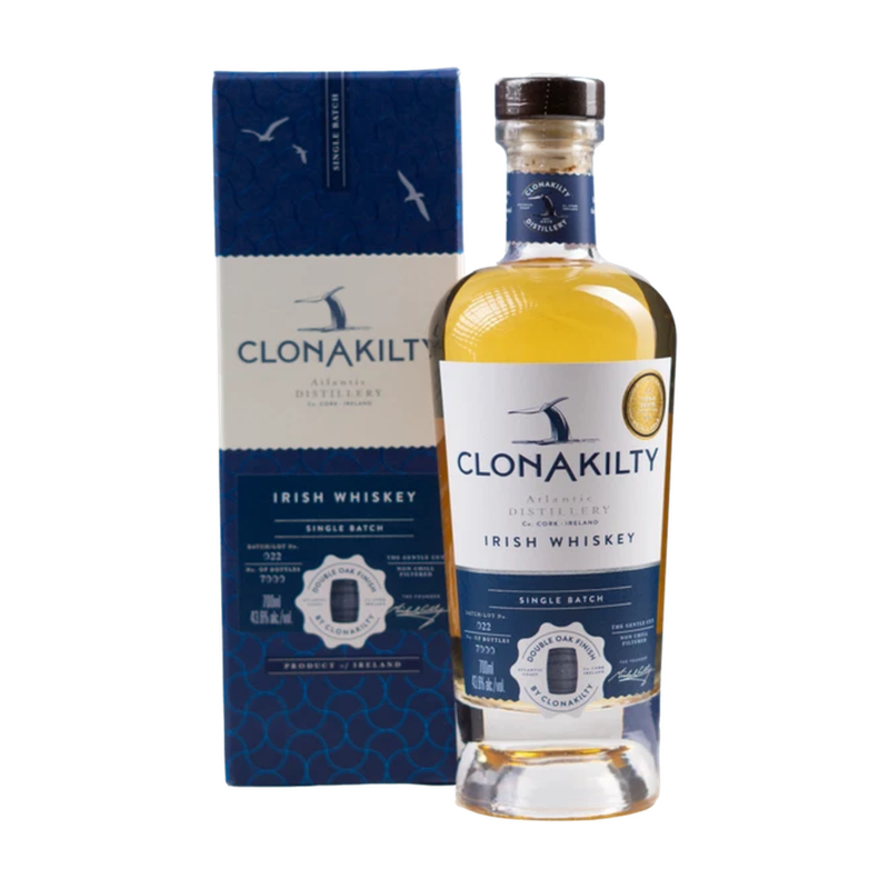 Clonakilty Distillery Clonakilty Double Oak Single Batch 43,6° +GBX 70cl