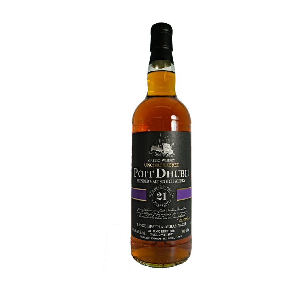 The Gaelic Poit Dhubh Blended Malt 21Y 43° 70cl
