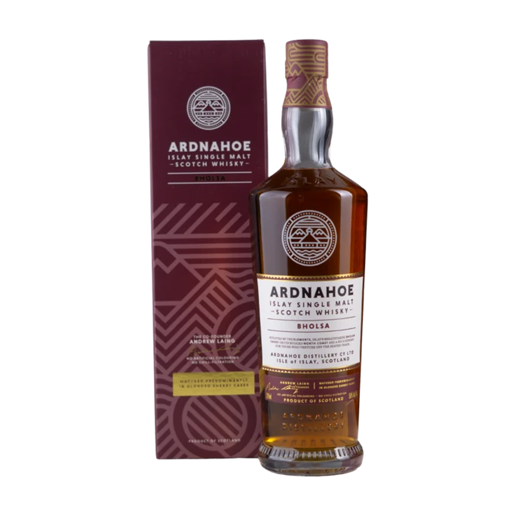Ardnahoe Bholsa Islay Single Malt 50% + GBX 70cl