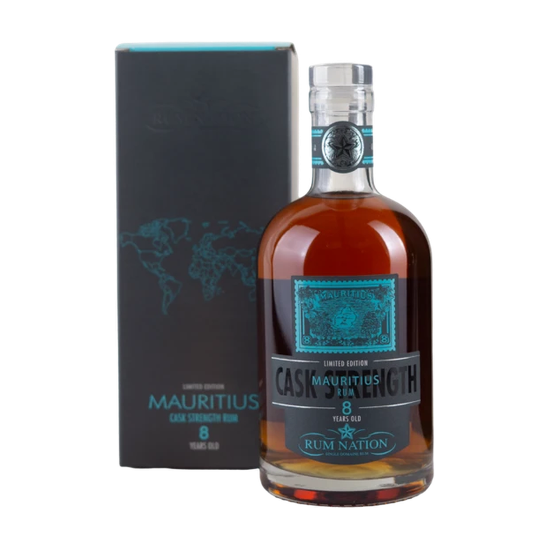 Rum Nation Cask Strength Mauritius 8Y 54,9% + GBX 70cl