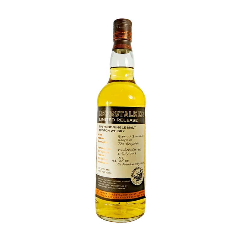 Deerstalker Speyside Single Malt 18Y Single Cask 48° 70cl