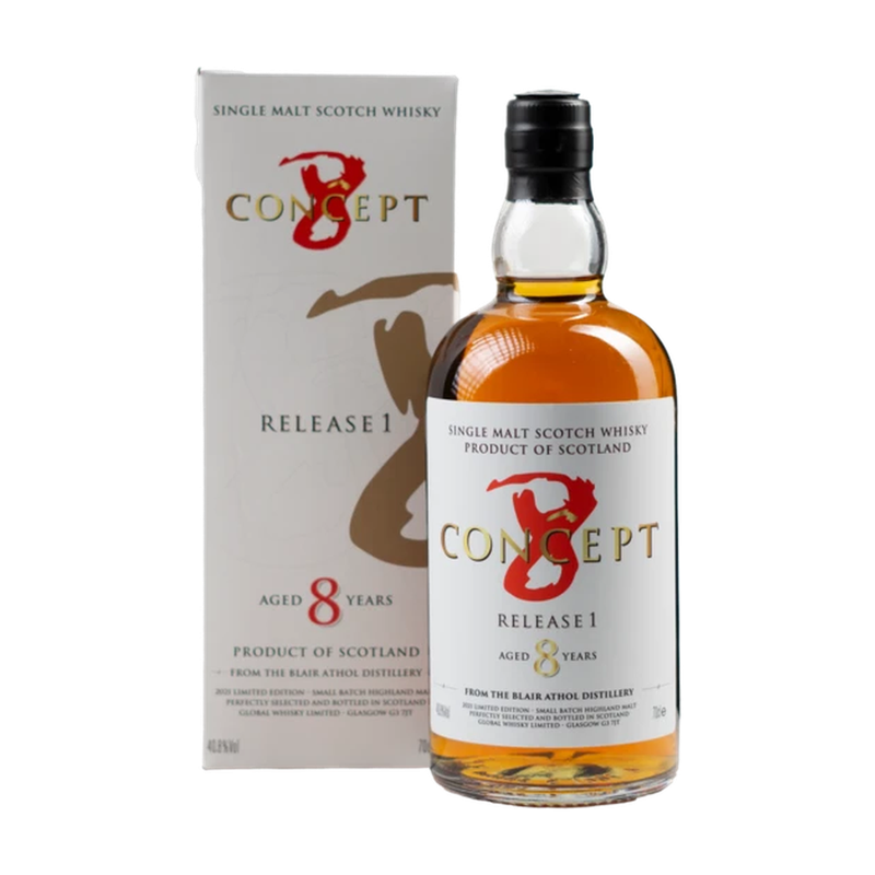 Concept 8 Blair Athol 8Y Release 1 40,8° +GBX 70cl