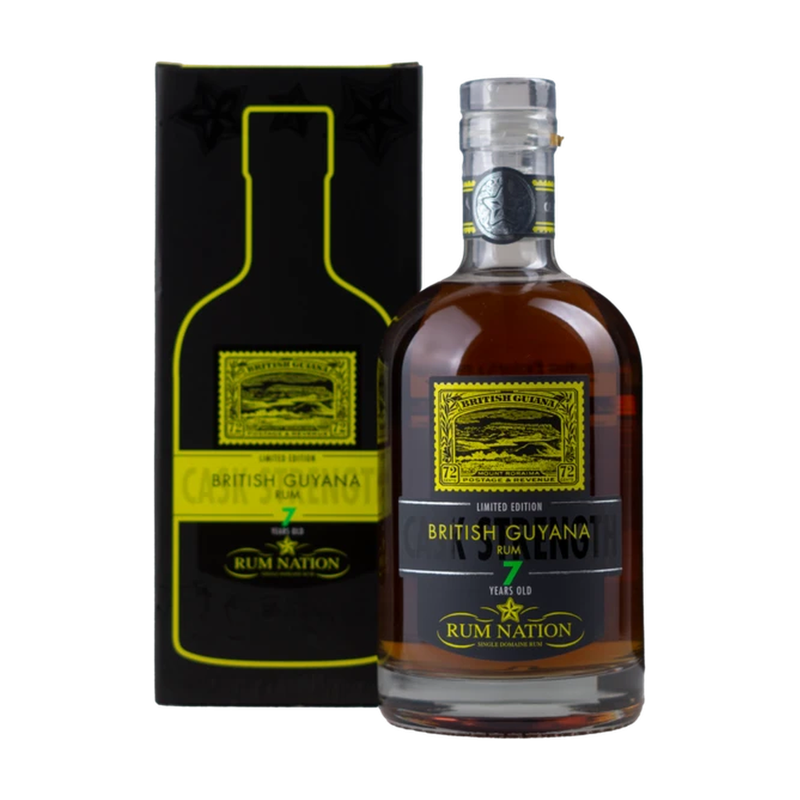 Rum Nation Cask Strength British Guyana 7Y 59% 70cl