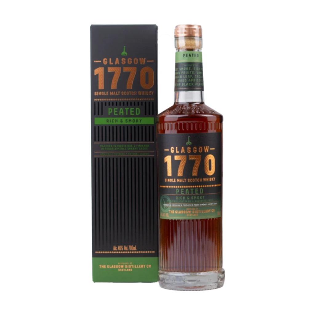 Glasgow Distillery Glasgow 1770 Peated Single Malt 46° 70cl
