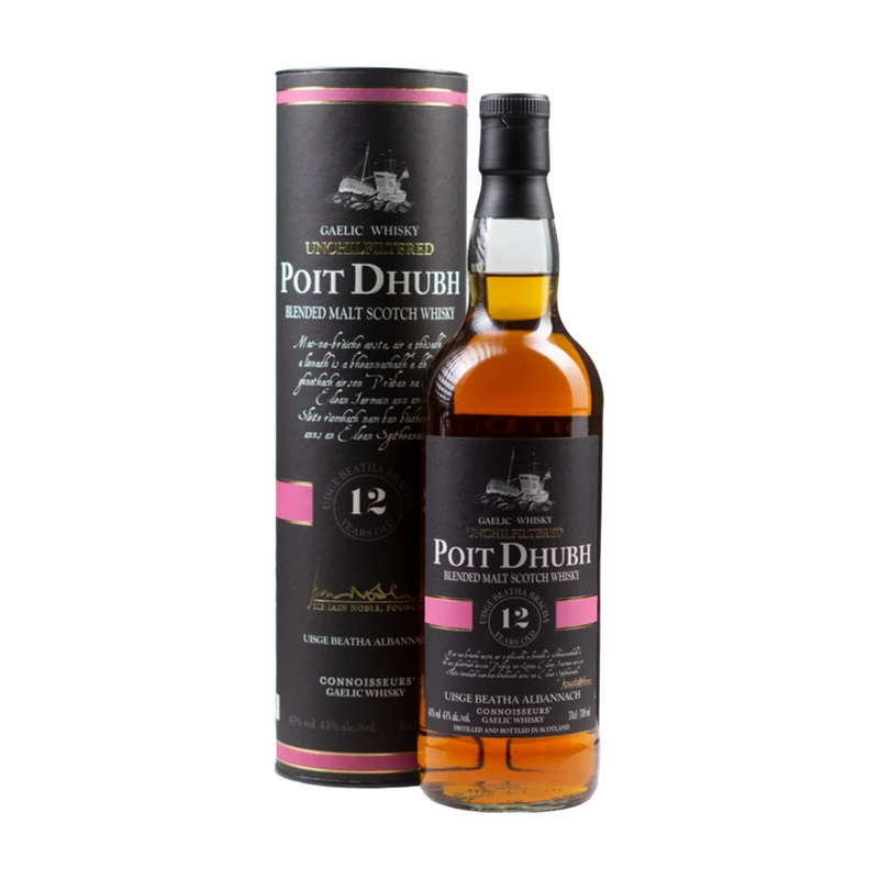 The Gaelic Poit Dhubh Blended Malt 12Y 43° 70cl