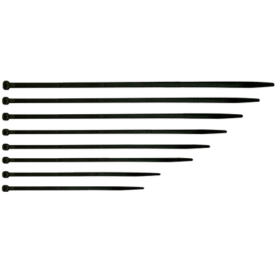 CABLE TIE BLACK3.6 x 250MM