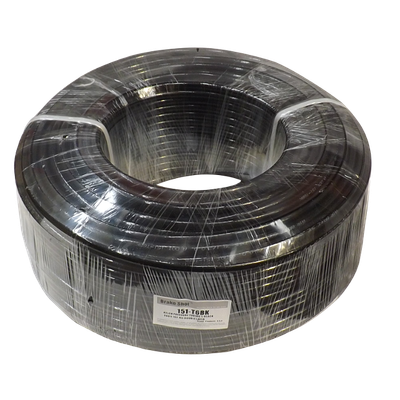 NYLON PRESSURE TUBING 1/2 BLACK DOUBLE LAYER