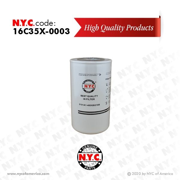 16C35X-0003  FILTER, SECONDARY FUEL