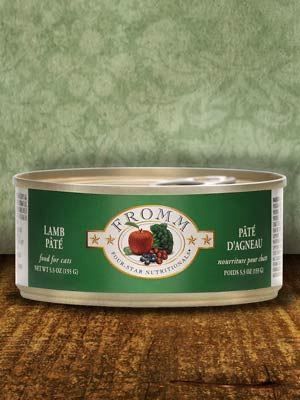 FROMM FOUR STAR LAMB PATE CAT FOOD 5.5OZ