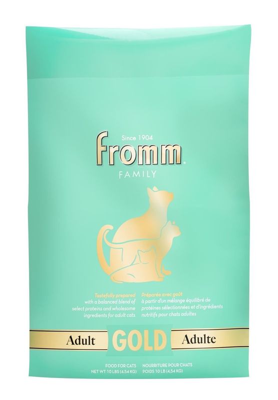 FROMM GOLD ADULT CAT FOOD 10LBS